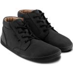 Dámské Kožené kotníkové boty v černé barvě z kůže ve velikosti 45 