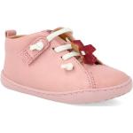 Dívčí Kožené kotníkové boty Camper Peu v růžové barvě z hladké kůže ve velikosti 24 ve slevě 