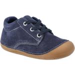 Barefoot dětské kotníkové obuv Lurchi - Flo suede navy modré