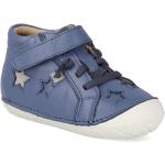 Chlapecké Kožené kotníkové boty v modré barvě z kůže ve velikosti 23 