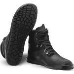 Dámské Kožené kotníkové boty v černé barvě z hladké kůže ve velikosti 44 protiskluzové 