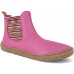 Dívčí Kožené kotníkové boty Froddo v růžové barvě z hladké kůže ve velikosti 28 protiskluzové ve slevě na zimu 