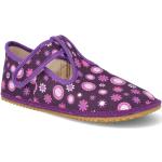 Dívčí Barefoot boty ve fialové barvě z plátěného materiálu ve velikosti 24 