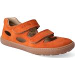 Dívčí Kožené sandály v oranžové barvě z kůže ve velikosti 33 ve slevě na léto 