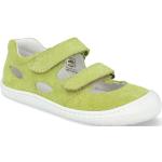 Barefoot sandálky KOEL4kids - Dalila Suede Lemon zelené