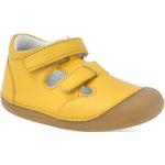 Dívčí Kožené sandály Lurchi v žluté barvě z hladké kůže ve velikosti 19 na léto 