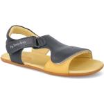 Chlapecké Kožené sandály Tip Toey Joey v šedé barvě z hladké kůže ve velikosti 34 na léto 