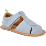 Chlapecké Kožené sandály Tip Toey Joey v modré barvě z hladké kůže ve velikosti 21 protiskluzové na léto 
