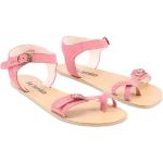 Dámské Kožené sandály v růžové barvě z kůže ve velikosti 40 na léto 
