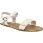 Dámské Kožené sandály v bílé barvě z hladké kůže ve velikosti 37 na léto 