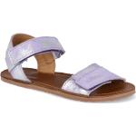 Dívčí BIO Kožené sandály ve fialové barvě ze syntetiky ve velikosti 32 na léto 