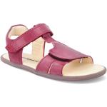 Dívčí Kožené sandály Bundgaard ve tmavě růžové barvě z hladké kůže ve velikosti 28 na léto 