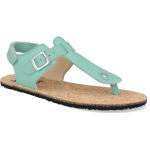 Dívčí Kožené sandály v modré barvě z kůže ve velikosti 39 na léto 