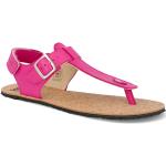 Dívčí Kožené sandály ve fuchsiové barvě z kůže ve velikosti 38 na léto 