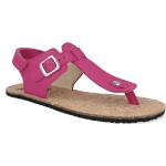Dívčí Kožené sandály ve fuchsiové barvě z kůže ve velikosti 36 na léto 