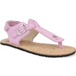 Dívčí Kožené sandály ve fialové barvě z kůže ve velikosti 37 na léto 