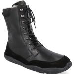 Dámské BIO Barefoot boty v černé barvě z kůže ve velikosti 38 na zimu 