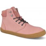 Dámské Barefoot boty v růžové barvě ve streetwear stylu semišové ve velikosti 37 na zimu 