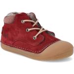 Dívčí BIO Barefoot boty v bordeaux červené z hladké kůže ve velikosti 19 na zimu 