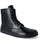 Dámské Barefoot boty v černé barvě z hladké kůže ve velikosti 44 na zimu 