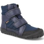 Dámské Barefoot boty v modré barvě z kožešiny ve velikosti 31 veganské na zimu 