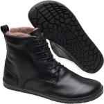 Dámské Barefoot boty v černé barvě z hladké kůže ve velikosti 40 vodotěsné na zimu 