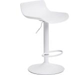 Barové židle v bílé barvě v minimalistickém stylu matné 