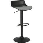 Barové židle v černé barvě v minimalistickém stylu matné 