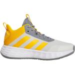 Pánské Basketbalové boty adidas Sportswear v žluté barvě ze síťoviny 