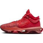 Pánské Basketbalové boty Nike Zoom v červené barvě ve velikosti 42,5 prodyšné ve slevě 
