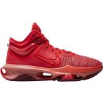 Pánské Basketbalové boty Nike Zoom v červené barvě ve velikosti 44,5 prodyšné ve slevě 
