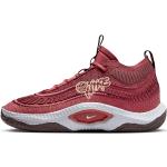 Pánské Basketbalové boty Nike v červené barvě ve velikosti 38,5 Standartní ve slevě 