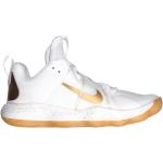 Pánské Basketbalové boty Nike v bílé barvě z koženky ve velikosti 47,5 ve slevě 