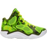 Pánské Basketbalové boty Under Armour Curry v zelené barvě ve velikosti 44,5 Standartní prodyšné ve slevě 