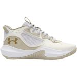 Pánské Basketbalové boty Under Armour v bílé barvě z kůže ve velikosti 40,5 ve slevě 