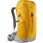 Pánské Outdoorové batohy Deuter v žluté barvě s polstrovanými popruhy o objemu 22 l ve slevě 