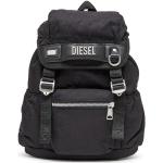 Dámské Sportovní batohy Diesel v černé barvě s polstrovanými popruhy 