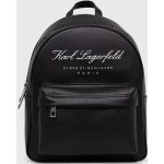 Dámské Plátěné batohy Karl Lagerfeld v černé barvě z polyuretanu ve slevě 