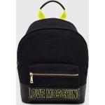 Dámské Designer Plátěné batohy Moschino Love Moschino v černé barvě z polyuretanu 