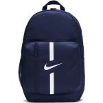 Dětské batohy Nike Academy v modré barvě ve slevě 