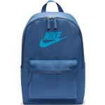 Pánské Sportovní batohy Nike Heritage v modré barvě s polstrovanými popruhy 