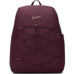 Dámské Školní batohy Nike v bordeaux červené 