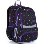 Dívčí Školní batohy Topgal vícebarevné s puntíkovaným vzorem s polstrovanými popruhy 
