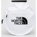 Batoh The North Face dámský, bílá barva, malý, s potiskem