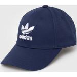 Basebalové čepice adidas Originals v modré barvě z bavlny ve velikosti L 
