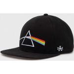 Bavlněná baseballová čepice American Needle Pink Floyd černá barva, s aplikací