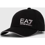 Dámské Basebalové čepice Emporio Armani EA7 v černé barvě z polyesteru ve velikosti Onesize 