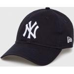 Basebalové čepice NEW ERA v námořnicky modré barvě z bavlny ve velikosti Onesize s motivem New York Yankees 