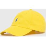 Designer Basebalové čepice Polo Ralph Lauren v žluté barvě ve velikosti Onesize ve slevě 