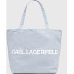 Dámské Shopper Karl Lagerfeld v modré barvě 